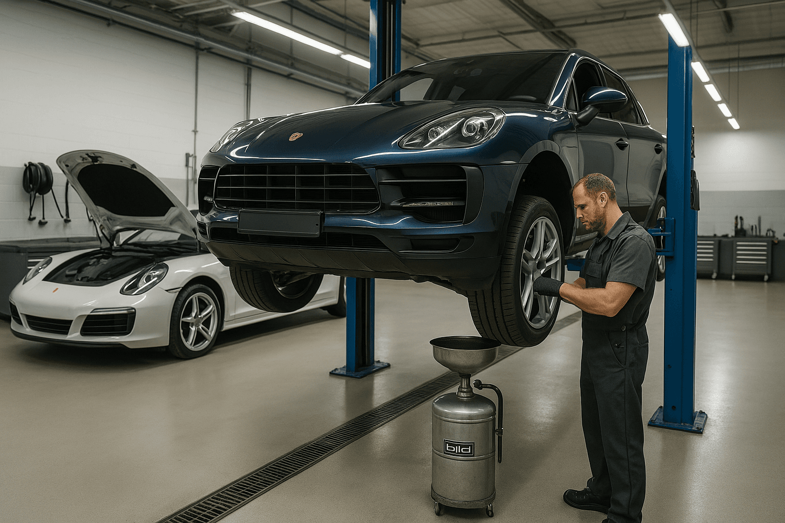 دليل تغيير زيت سيارات بورش: الأنواع والمواعيد المناسبة