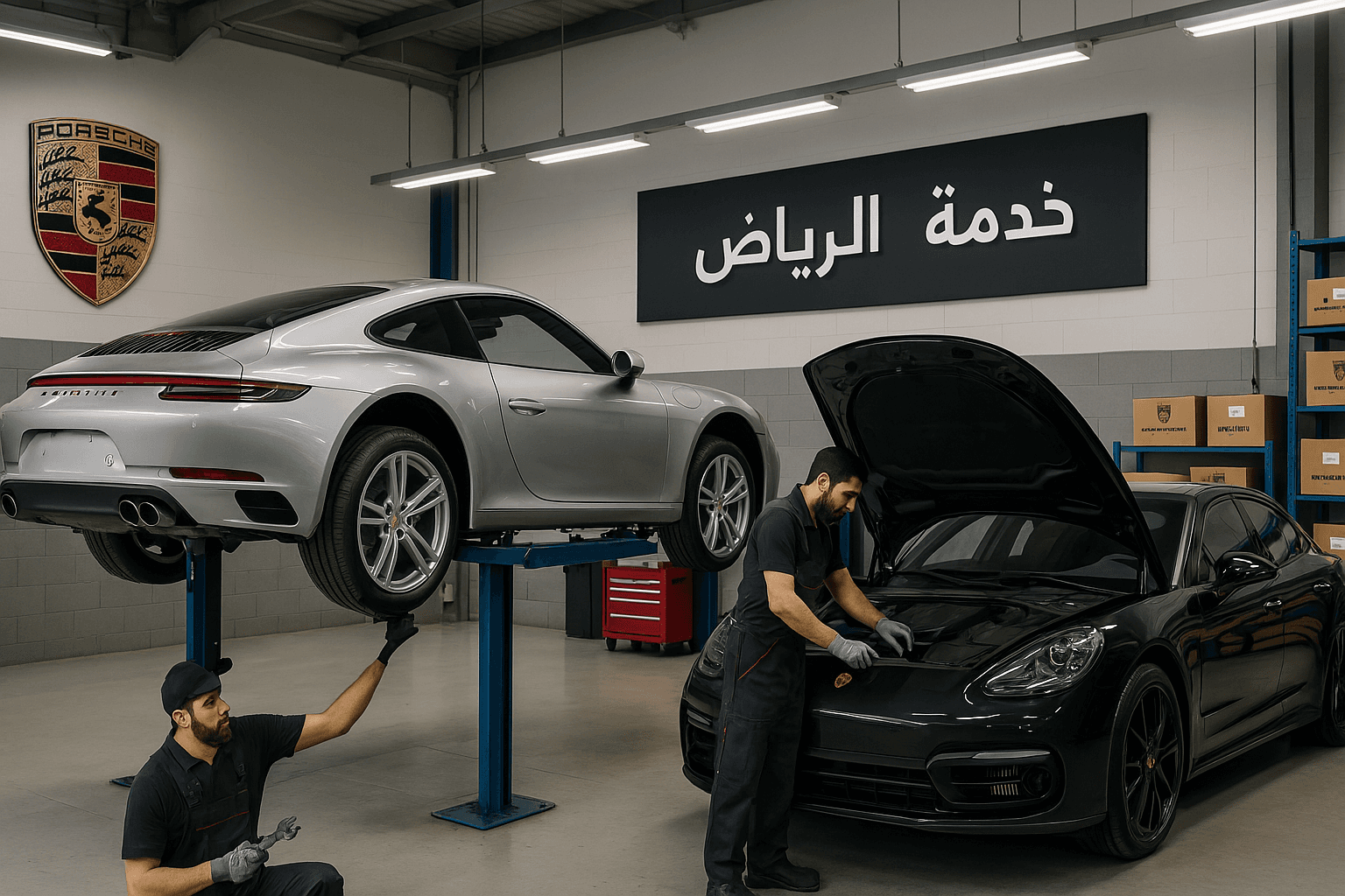 اسعار صيانة بورش الرياض